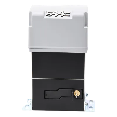 Operador FAAC 844 ER de Uso Intensivo Para Puertas Corredizas de 1800 Kg y Hasta 40 Metros / Voltaje de Operación 220V