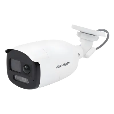 Cámara Bala TURBOHD / 2 Megapixel Full HD / Color 24/7 / Luz Blanca 40 m (131.2 ft) / WDR 130 dB / Sensor PIR 110° / Sirena 93.5 dB / Estrobo Rojo-Azul / IP67