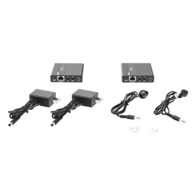 Kit Extensor HDMI para distancias de 70 metros / Soporta resoluciones 720 y 1080P @ 60 Hz / Cat 6, 6a y 7 / Cero Latencia / Uso 24/7 / HDR10 / Salida Loop / Configuración EDID / Soporta control remot