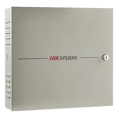 Controlador de Acceso / 4 Puertas / 8 Lectores Huella y Tarjeta / 100,000 Tarjetas / 300,000 Eventos / TCP-IP / Integración Video / Gabinete con Fuente 12V DC 8A