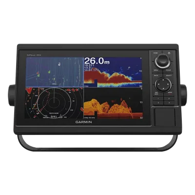 GPS Plotter con Ecosonda / Pantalla 10' (3.05 m) / CHIRP, ClearVü, SideVü / 1 kW / NMEA 2000 y 0183
