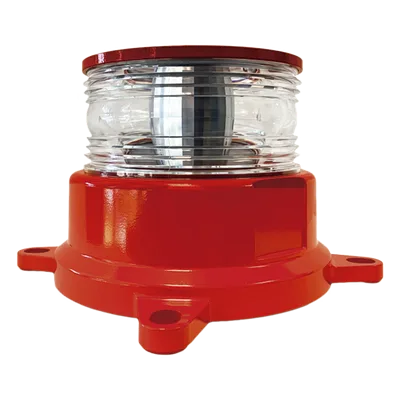 Baliza LED de Intensidad Media / 2000cd Rojo + 246mW/sr IR / 360°H + 3°V / AC-DC 120-240V / GPS / ADSL / -55°C a +55°C / 807 pies Equivalente