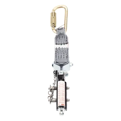 Carro de Seguridad para Línea de Vida / Cable 3/8" / Doble Leva de Seguridad / Auto-Alineación / OSHA-ANSI