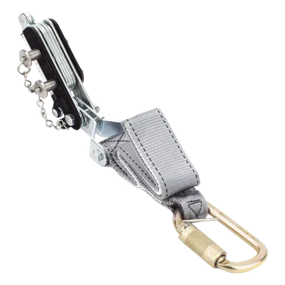 Carro de Seguridad para Línea de Vida / Cable 3/8" / Doble Leva de Seguridad / Auto-Alineación / OSHA-ANSI