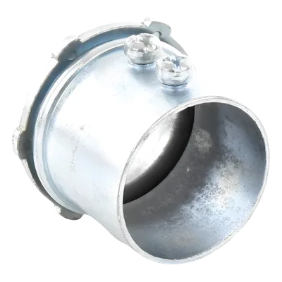 Conector para Tubería Rígida / 3/4" (19mm) / Pared Delgada / Rosca NPT 14 Hilos / Galvanizado con Esmalte Zinc / Etiqueta Verde