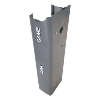 Gabinete para Barrera Vehicular / Diseño Modular / Acceso a Electrónicos / Placa Anclaje y Cerradura Incluidas