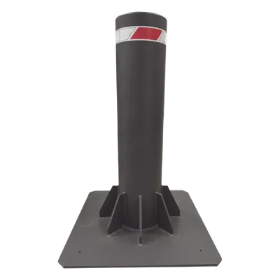 Bolardo Fijo de Alta Seguridad / 220 mm Diámetro / 750 mm Altura / 12 mm Espesor Pared / Acero al Carbón / 2.46 ft Altura / 0.72 ft Diámetro