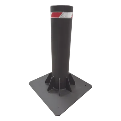 Bolardo Fijo de Alta Seguridad / 220 mm Diámetro / 750 mm Altura / 12 mm Espesor Pared / Acero al Carbón / 2.46 ft Altura / 0.72 ft Diámetro