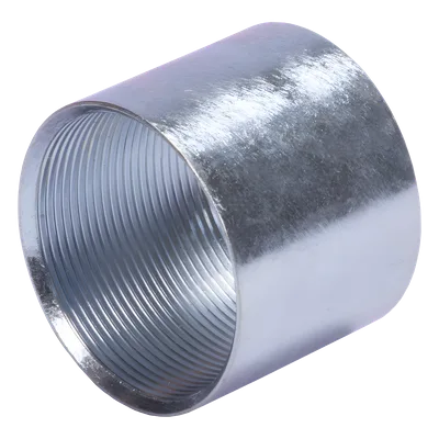 Cople Conduit / 1 1/4" (32mm) / Pared Gruesa / Roscado / Galvanizado / Uso Interior