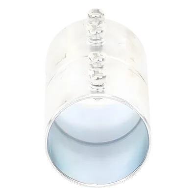 Cople Roscado Con Tornillo / 1 1/2" (41 mm) / Acero Galvanizado / Espesor Pared 1.65 mm / NPT / Uso Interior Seco