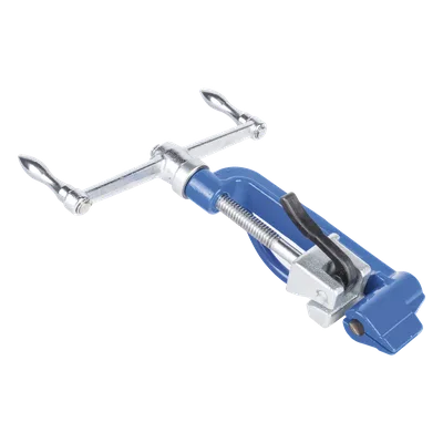 Flejadora Manual / Ajustable / Corte Integrado / Fleje 3/4" y 5/8" / Acero / Fijación Postes