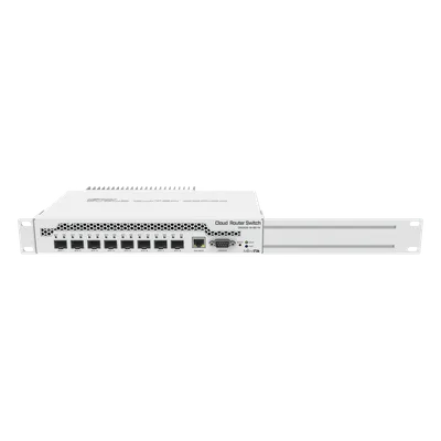 Switch administrable / Dual OS / 8x 10G SFP+ / 1x 1G RJ45 / 162 Gbps / 893x627x144 mm