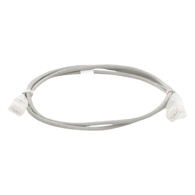 Cable de Parcheo Slim UTP Cat6 / 1 Metro (3.28 Pies) / 28 AWG / RJ45 Chapado en Oro / 10 Gbps