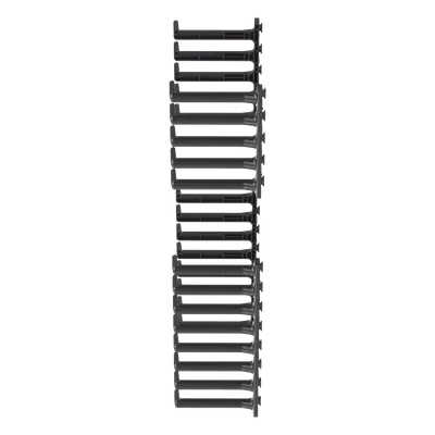 Kit de Dedos para Organizador de Cables / 42 o 45 UR / Tipo S o N / 6.8 in (172.2 mm) de Ancho / Negro