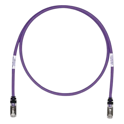 Patch Cord Cat6A / Blindado S/FTP / CM/LS0H / 1.52 m (5 pies) / Violeta