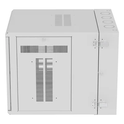 Gabinete de Montaje en Pared / 19in / 12 UR / 30in Profundidad / Ventana de Seguridad / Blanco