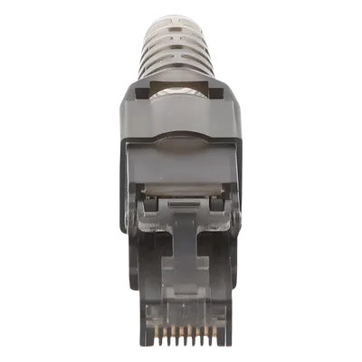 Plug RJ45 / Cat 6A UTP / Sin Herramienta / 50µ Oro / -40°C a 70°C / 22-26 AWG