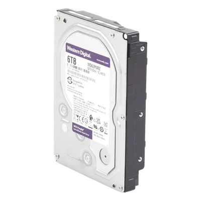 Disco Duro PURPLE de 6TB / 3 AÑOS DE GARANTÍA / Para Videovigilancia