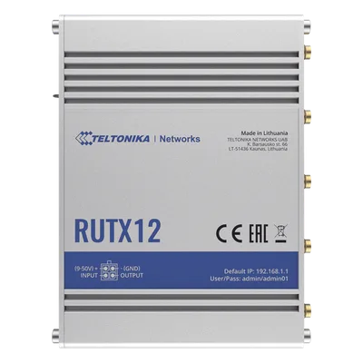 Router Industrial Dual LTE Cat 6 / 600 Mbps / 5 Puertos Gigabit / WiFi 5 Doble Banda / Doble SIM / GNSS / PoE / -40°F a 167°F
