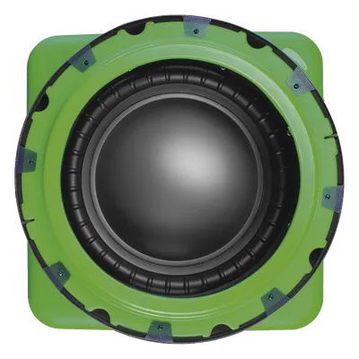 Subwoofer subterráneo / 12 in / 400 W / 4 Ohms / 70V / Conmutable / 30-120 Hz