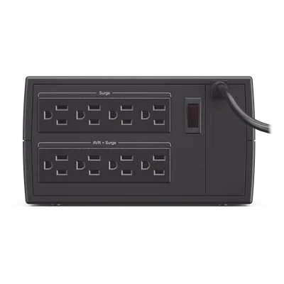 Regulador de Voltaje / 2000 VA / 1000 W / 8 Salidas NEMA 5-15R / Supresión de Picos 245 J / AVR / Compatible con Generadores