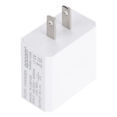 Cargador Micro-USB Profesional / 5 VCC / 1 A / Entrada 100-240 VCA / 1.94 x 1.67 x 0.96 in