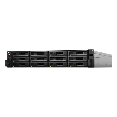 Servidor NAS Rack / 12 Bahías / Expandible a 36 / Intel Xeon D-1531 6 Núcleos / 8 GB DDR4 ECC / Fuente Redundante / Virtualización Certificada