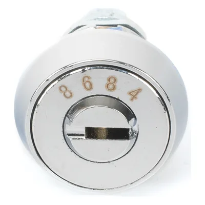 Chapa de Cañón para Gabinete Metálico / Llave Única / Puertas Frontales / Compatible GABVID y SR19