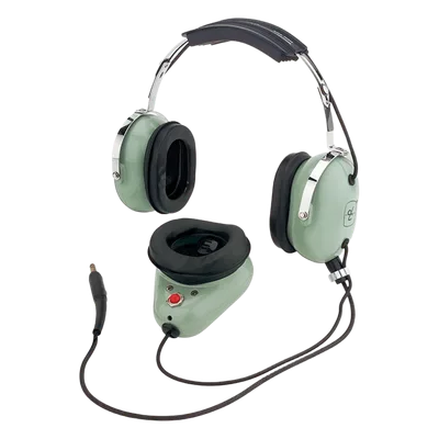 Auriculares Muff-Mic / Micrófono dinámico con cancelación de ruido / Cable 7.62 m (25 ft) / NRR 26 dB / Diadema cromada anticorrosión