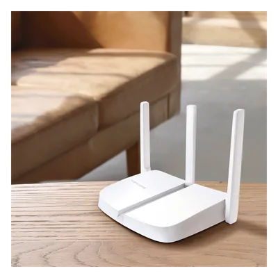 Router Inalámbrico N / Wi-Fi 2.4 GHz 300 Mbps / 4 Modos de Operación / 3 Antenas 5 dBi / 1 WAN + 3 LAN 10/100 Mbps / IPv6 e IPTV