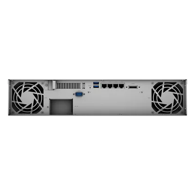 Servidor NAS Rack / 8 Bahías SATA / Expansión a 12 Bahías / CPU AMD Ryzen V1500B / 4 GB DDR4 ECC / 10/25GbE PCIe / Fuente Redundante / Chasis 2U