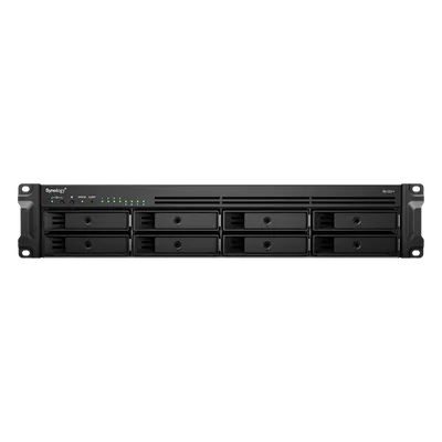 Servidor NAS Rack / 8 Bahías SATA / Expansión a 12 Bahías / CPU AMD Ryzen V1500B / 4 GB DDR4 ECC / 10/25GbE PCIe / Fuente Redundante / Chasis 2U