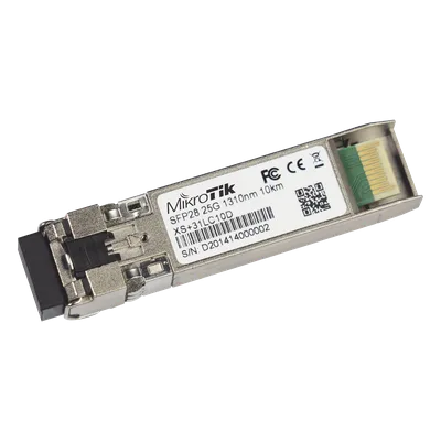 Transceptor MiniGBIC / 1G-10G-25G / LC Dúplex / Monomodo 10 km (32,808 pies) / 1310 nm / SFP-SFP+-SFP28