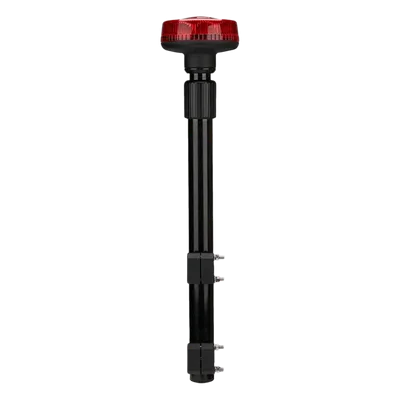 Luz Telescópica LED / 9 x 3W / 25 Patrones de Destello / 10-30 VCC / 64-104 cm (25.2-40.9 in) / Resistente a Vibraciones