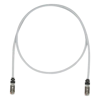 Patch Cord Cat6A / Blindado S/FTP / CM/LS0H / 4.57 m (15 ft) / Gris