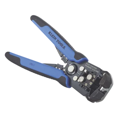 Pelacables Profesional / Ajuste Automático 10-20 AWG Sólido / 12-22 AWG Trenzado / Cable Romex 12/2 y 14/2 / Cortacables Integrado / HVAC y Termostatos