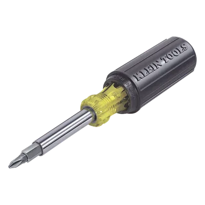 Desarmador Multipunta / 11 en 1 / 8 Puntas Intercambiables / Mango 184 mm / 7.2 pulgadas