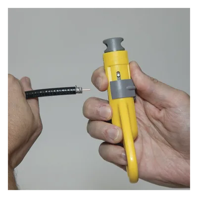Pelacables Radial / Cables Coaxiales / 5/16'' (7,9 mm) y 1/4'' (6,4 mm) / 5 Tipos RG / 5,25'' (133 mm)