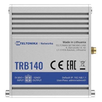 Router Industrial LTE Cat 4 / 150 Mbps / Ethernet Gigabit 10/100/1000 Mbps / ARM Cortex-A7 1.2 GHz / 134 g