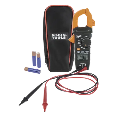 Amperímetro Digital de Gancho / 400 A CA / Rango Automático / NCVT Integrado / CAT III 600 V / Resistente a Caídas 2 m (6.6 ft)