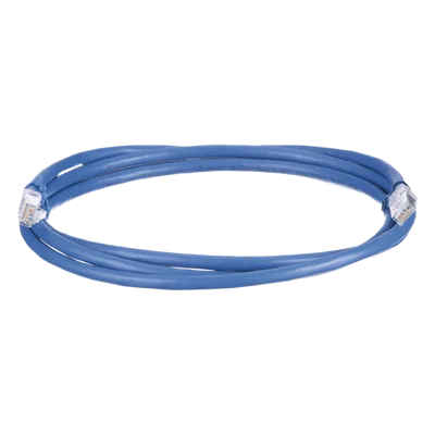 Cable de Parcheo UTP / Cat6A / 24 AWG / CM / Azul / 0.91 m (3 ft)