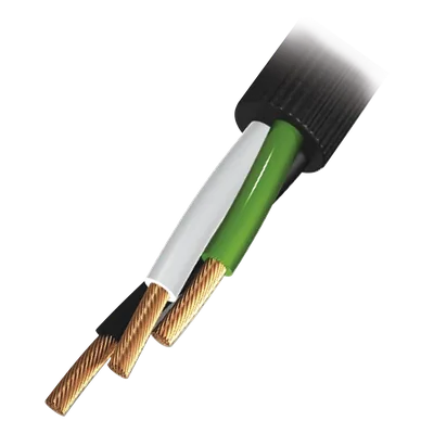 Cable Eléctrico de Uso Rudo / 3 Conductores 18 AWG / 19 Hilos / 100 m (328 pies) / 600 V / 90°C