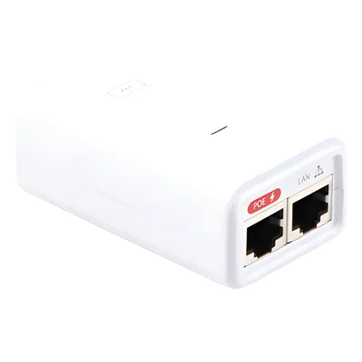 Adaptador PoE / Gigabit 10/100/1000 Mbps / 24 VDC 0.3 A / Protección ESD / 72 x 45 x 33 mm / Interior