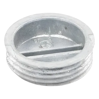 Tapón Roscado / 3/4 Pulgada / Aluminio Inyectado / IP66 / Cajas Cuadradas / UL 514A / CSA-C22.2