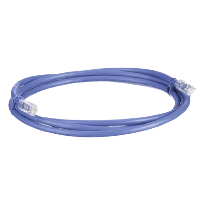 Cable de Parcheo UTP / Cat6A / 24 AWG / CM / 1.52 m (5 pies) / Azul