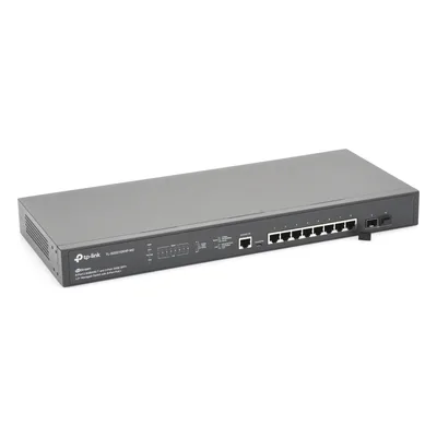 Switch Administrable L2+ / 8 Puertos PoE+ MultiGigabit 2.5G / 2 Puertos SFP+ 10G / Presupuesto PoE 240W / Rendimiento 80 Gbps / Montaje en Rack