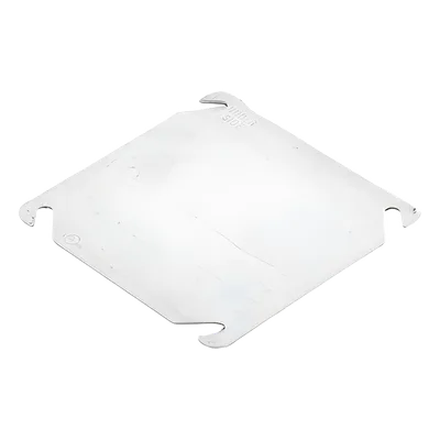 Tapa Ciega Cuadrada / 4 Pulgadas / Acero Galvanizado / 0.286 kg / Cajas 4"x2"