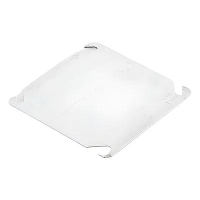 Tapa Ciega Cuadrada / 4 Pulgadas / Acero Galvanizado / 0.286 kg / Cajas 4"x2"