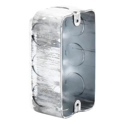 Caja de Conexión Galvanizada / 4x2 in / 10 Entradas 1/2 in / Resistencia al Fuego 2 Horas / 13 in³ Capacidad