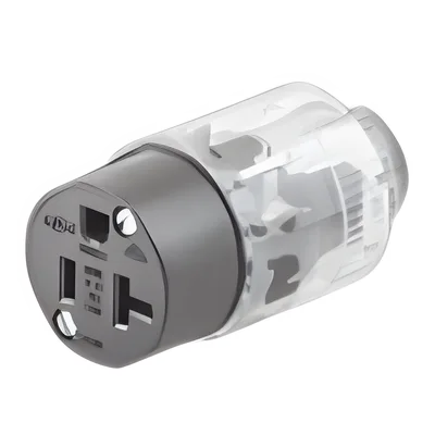 Conector Iluminado / 20 A / 125 V CA / 2P 3H / NEMA 5-20R / LED 360° / -40°C a 75°C